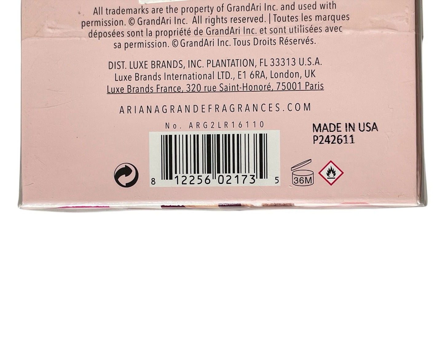 PERFUME SWEET LIKE CANDY BY ARIANA GRANDE 30 ML - EAU DE PARFUM