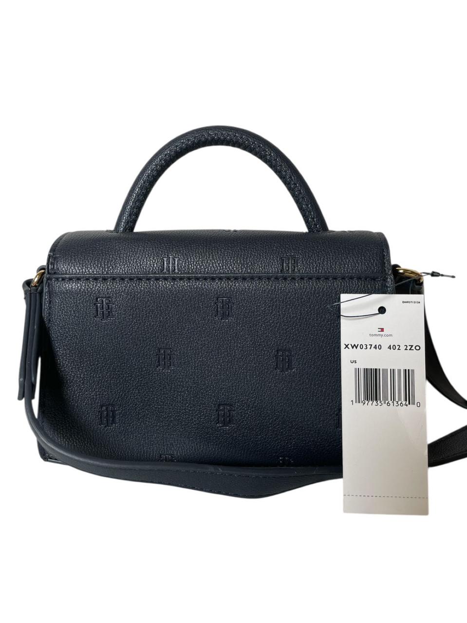 BOLSA TOMMY HILFIGER MINI TOP HANDLE NAVY