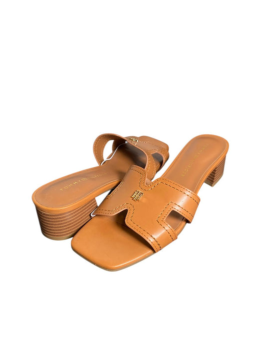 TACONES TOMMY HILFIGER "DIVINE" CAMEL