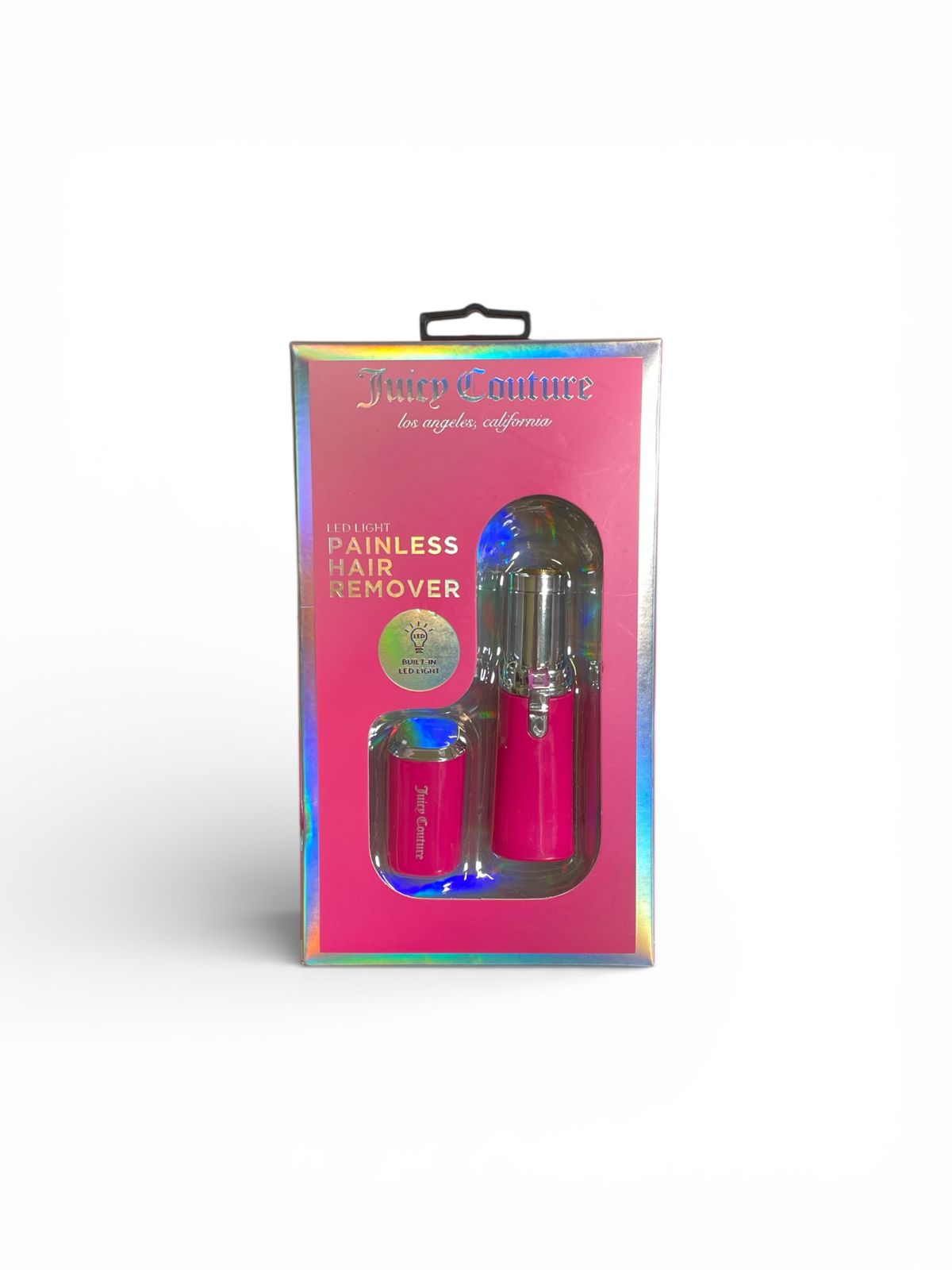 DEPILADOR FACIAL JUICY COUTURE CON LUZ LED – SIN DOLOR, SUAVE Y PRECISO