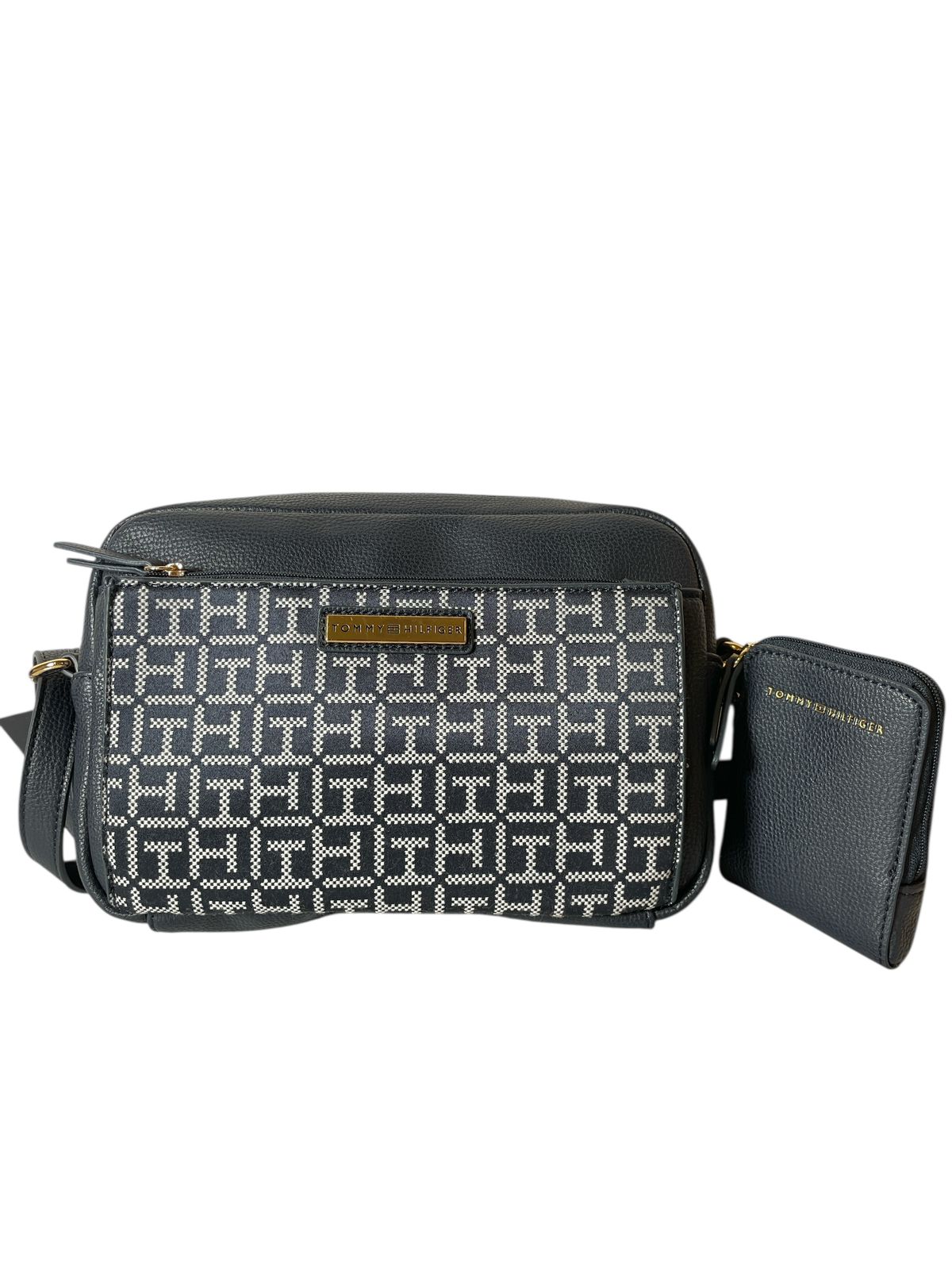 BOLSO TOMMY HILFIGER MONOGRAM + MONEDERO DOBLE COMPARTIMENTO