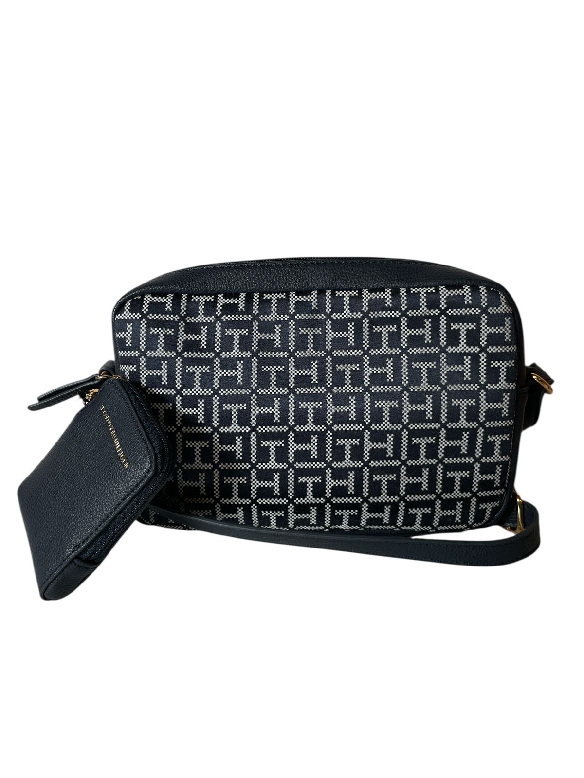 BOLSO TOMMY HILFIGER MONOGRAM + MONEDERO DOBLE COMPARTIMENTO