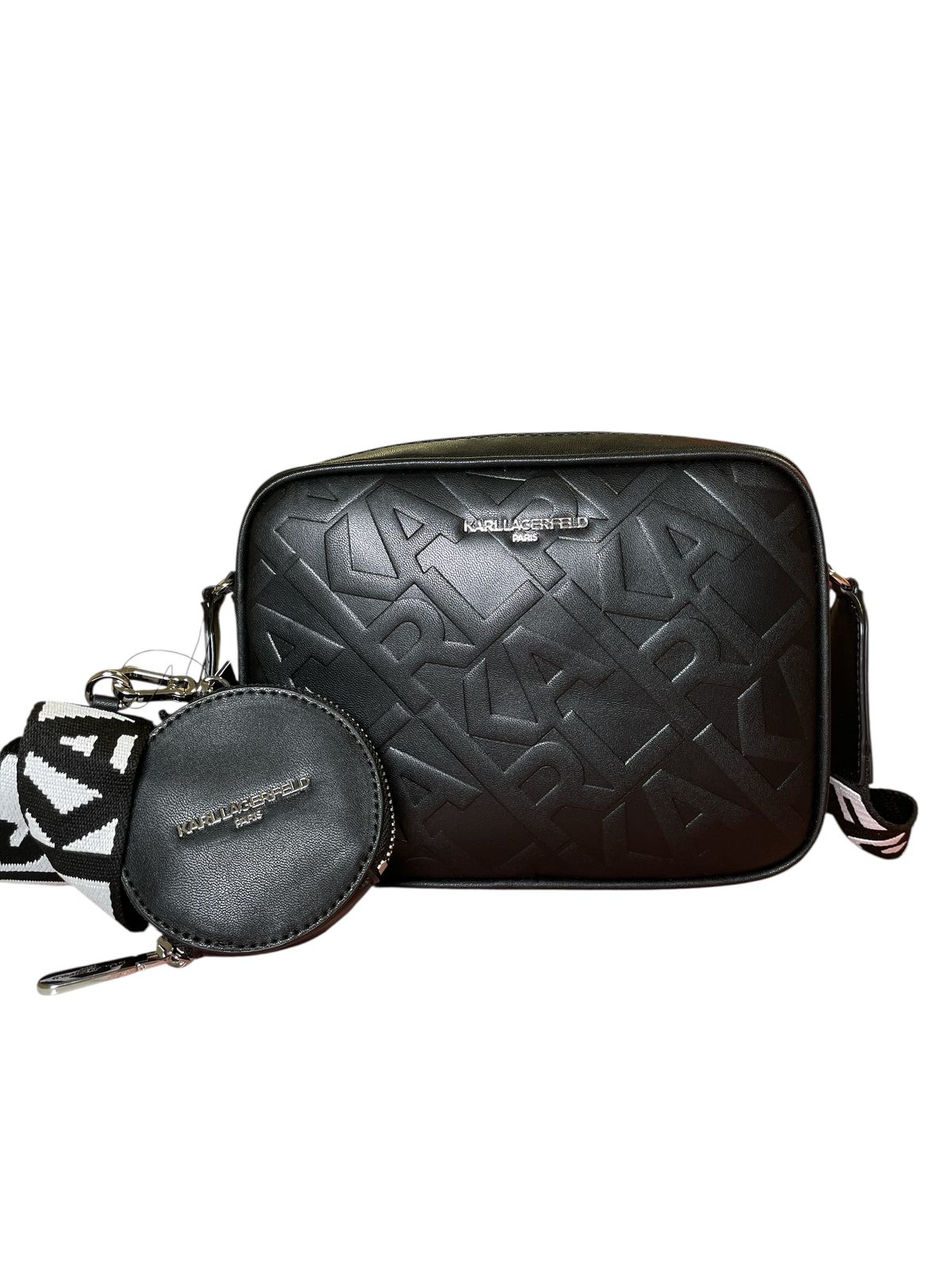 KARL LAGERFELD MINI CROSSBODY BAG CON MONEDERO