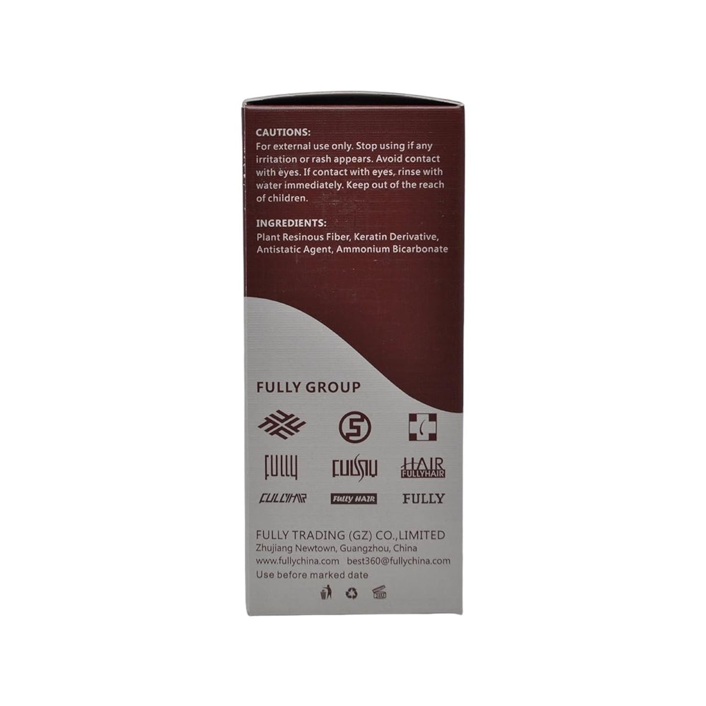 FIBRAS DE CABELLO FULLY HAIR BUILDING FIBERS