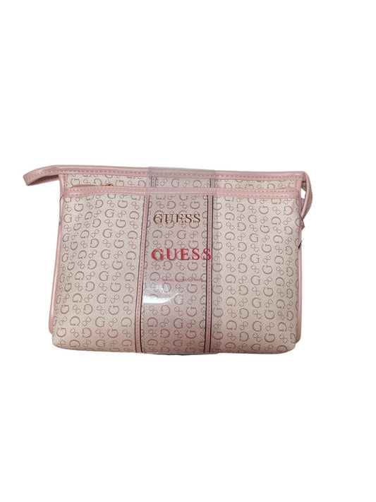 COSMETIQUERAS 2 EN 1 GUESS ROSA