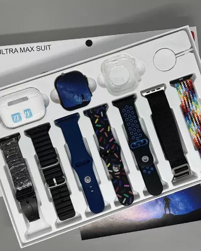 SMARTWATCH CON AUDÍFONOS Y CORREAS
