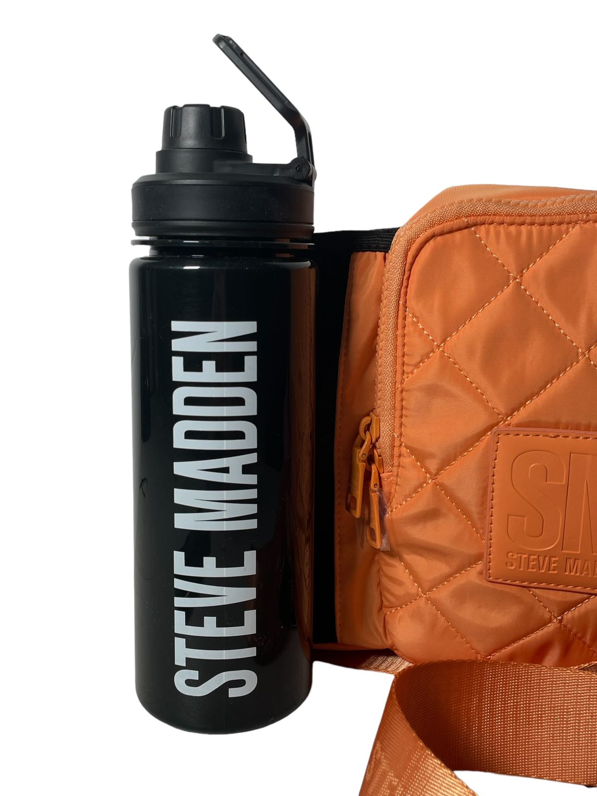 BOLSA STEVE MADDEN NARANJA CON TERMO