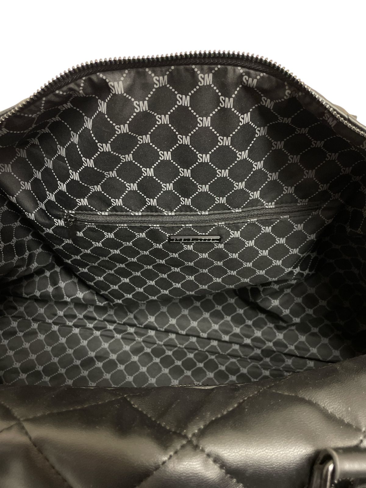 MALETA DE VIAJE STEVE MADDEN ACOLCHADA NEGRA