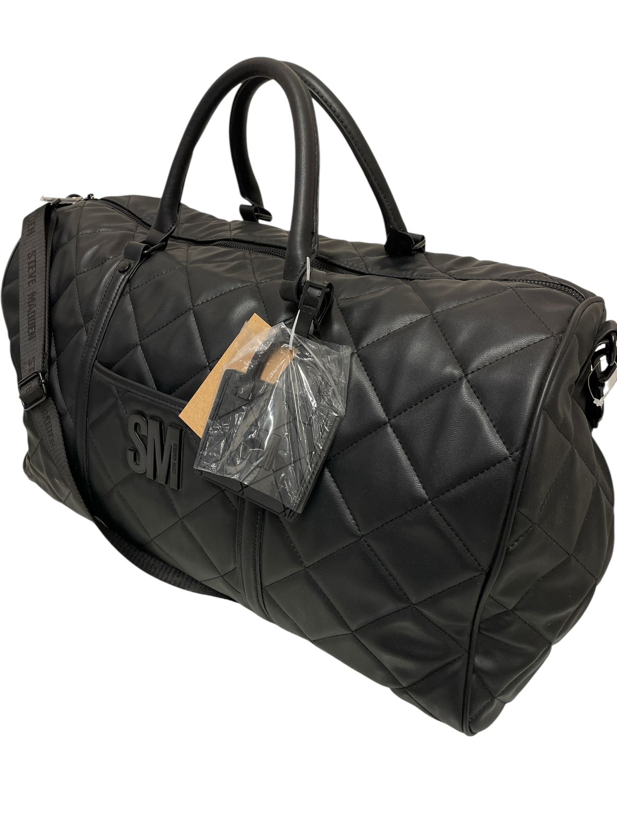 MALETA DE VIAJE STEVE MADDEN ACOLCHADA NEGRA