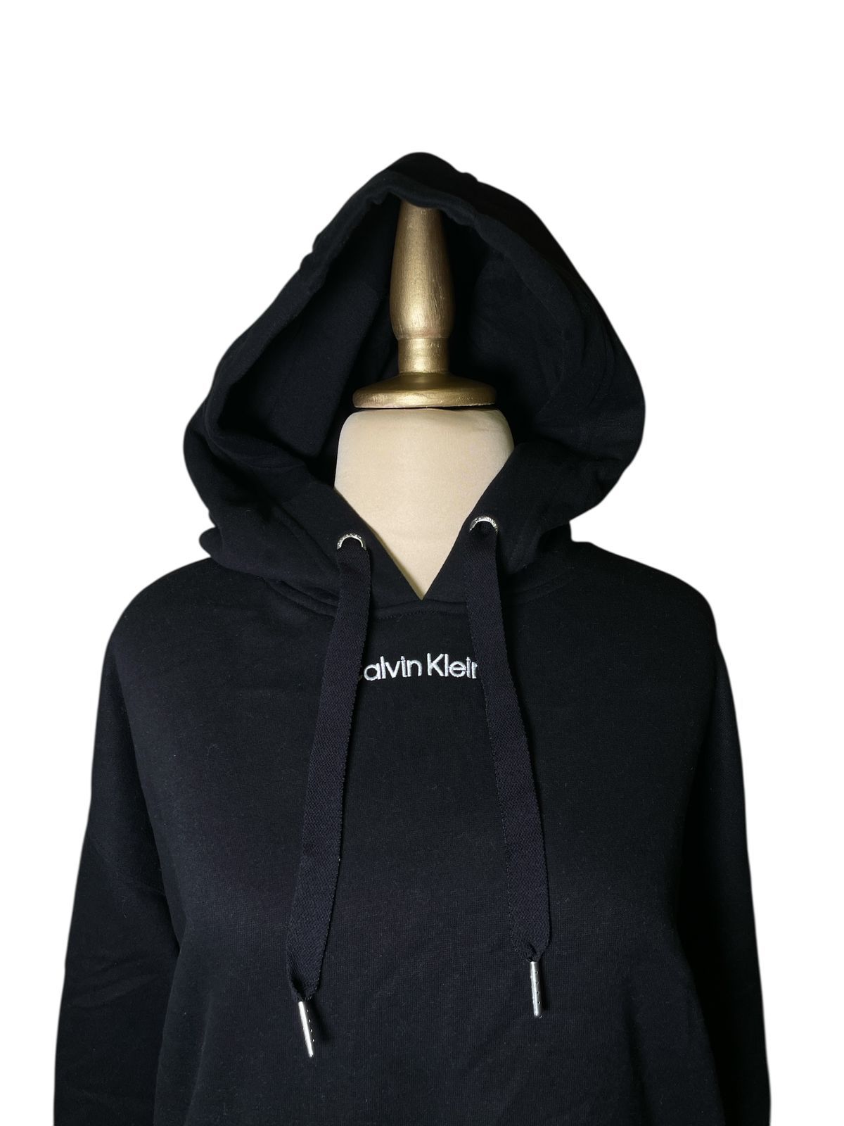 HOODIE CALVIN KLEIN DAMA NEGRO