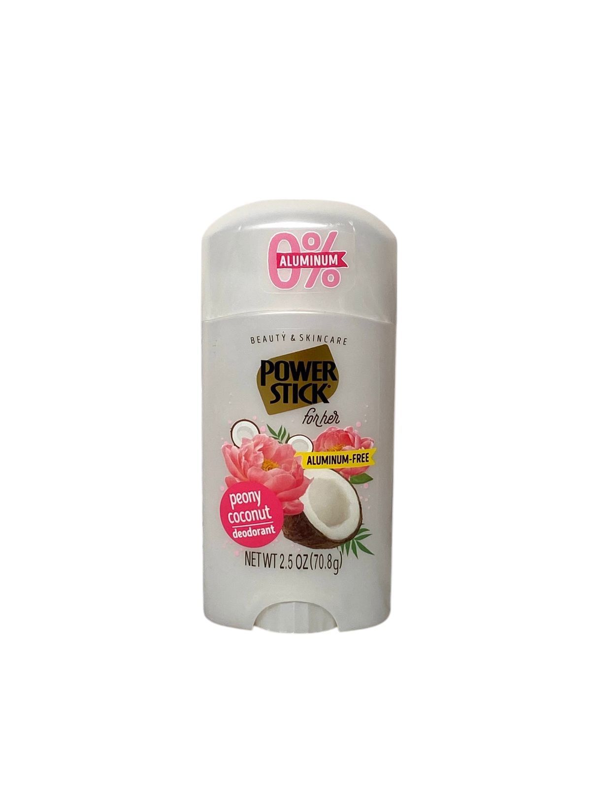 DESODORANTE POWER STICK FOR HER - PEONY COCONUT SIN ALUMINIO