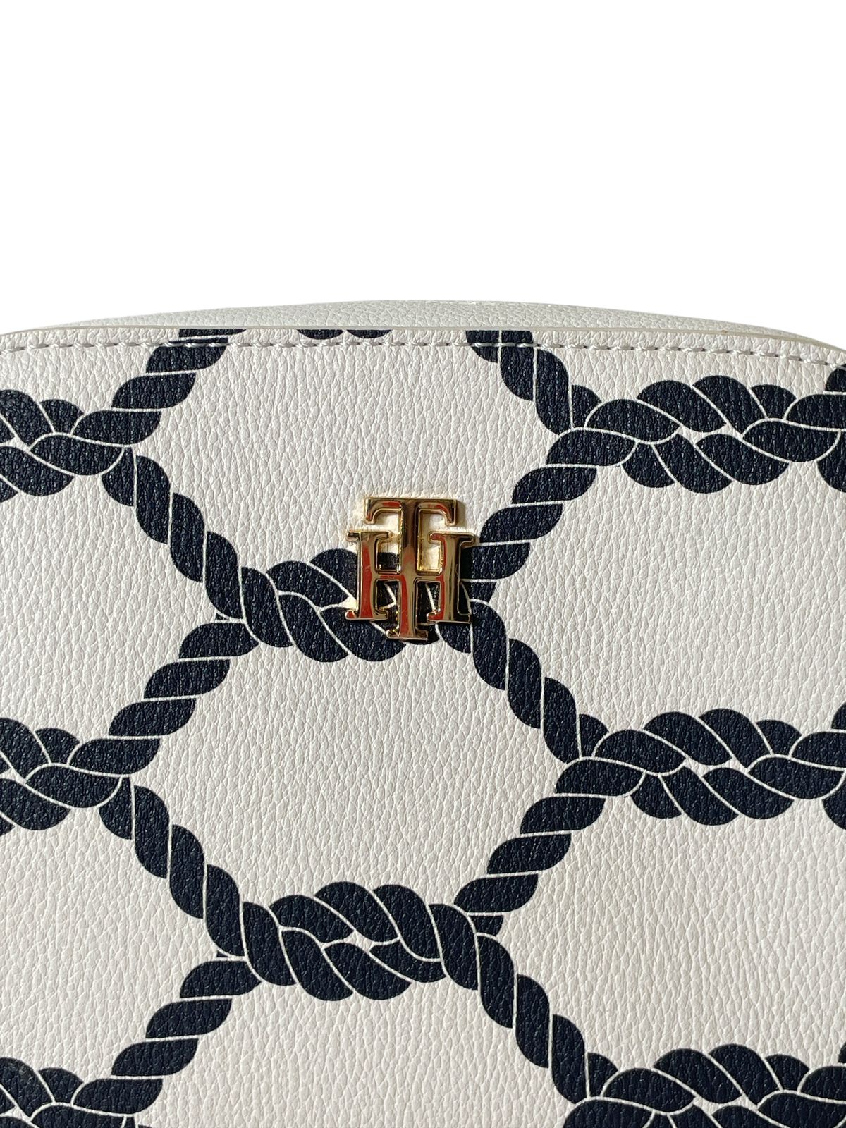 BOLSO CRUZADO TOMMY HILFIGER ESTILO NÁUTICO  ORIGINAL