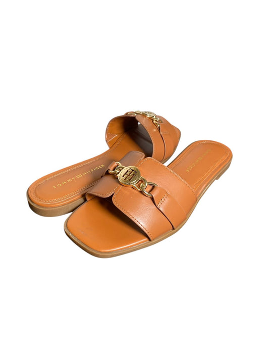 SANDALIAS TOMMY HILFIGER CAMEL